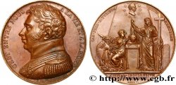 LUIGI XVIII Médaille pour le monument à la mémoire du duc de Berry