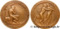 ART, PAINTING AND SCULPTURE Médaille, Le Faune