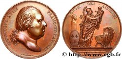 LOUIS XVIII Médaille, Naissance de Henri, duc de Bordeaux, futur comte de Chambord AU