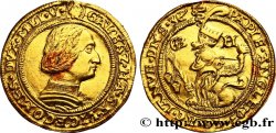 CINQUIÈME RÉPUBLIQUE Reproduction d’une pièce de deux ducats, Galeazzo Sforza