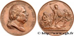 LOUIS XVIII Médaille, Restauration du trône d’Espagne