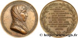 LOUIS XVIII Médaille, Marie Caroline Ferdinande duchesse de Berry, revers en occitan