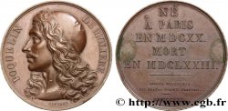 GALERIE MÉTALLIQUE DES GRANDS HOMMES FRANÇAIS Médaille, Poquelin de Molière