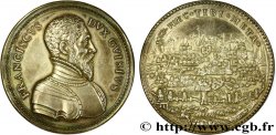LORRAINE - CITÉ DE METZ Médaille, Les ducs de Guise, Siège de Metz