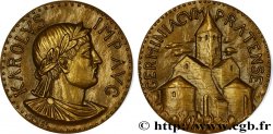CARLO MAGNO Médaille de Charlemagne, Germiniacum