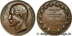 DEUXIÈME RÉPUBLIQUE Médaille, Élection du président Louis Napoléon Bonaparte TTB+