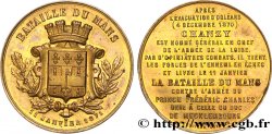 NORMANDIE - JETONS DU XIXe SIÈCLE Bataille du Mans