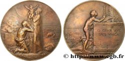 TERCERA REPUBLICA FRANCESA Médaille religieuse, la Rédemption
