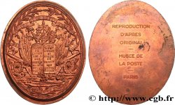 THE CONVENTION Reproduction, plaque de Courrier d’armée