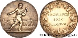 III REPUBLIC Médaille, concours agricole