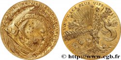 FUNFTE FRANZOSISCHE REPUBLIK Médaille de vœux, Nature respectée
