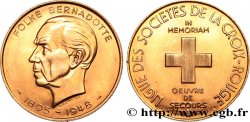 SUISSE - CONFÉDÉRATION HELVÉTIQUE Médaille or au module de 100 francs or