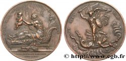 HENRI V COMTE DE CHAMBORD Médaille, Naissance de Henri, duc de Bordeaux, futur comte de Chambord