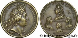 DAUPHINÉ - LOUIS V, LE GRAND DAUPHIN OU MONSEIGNEUR Naissance du duc de Berry, refrappe