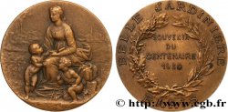 SOCIÉTÉS COMMERCIALES Médaille, Centenaire de la belle jardinière