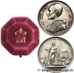 ITALIE - ÉTATS DU PAPE - LÉON XIII (Vincenzo Gioacchino Pecci) Médaille, l’Astronomie