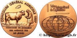 QUINTA REPUBLICA FRANCESA Médaille de concours agricole