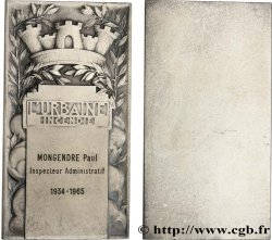 LES ASSURANCES Plaque de récompense, Inspecteur administratif