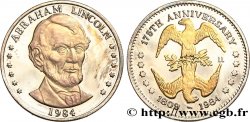 ESTADOS UNIDOS DE AMÉRICA Médaille, Abraham Lincoln, 175e anniversaire