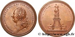 LOUIS XV DIT LE BIEN AIMÉ Médaille de Stanislas Leszczynski