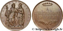 POLOGNE - INSURRECTION DE POLOGNE Médaille, l’Héroïque Pologne