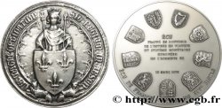 QUINTA REPUBLICA FRANCESA Médaille, souvenir de l’entrée en vigueur du système monétaire européen
