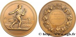 III REPUBLIC Médaille, Comptoir Français de l’azote, Paul Barrault, Maire à la Champenoise