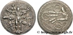 ART, PAINTING AND SCULPTURE Médaille, l’Homme de Vitruve