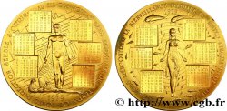 CINQUIÈME RÉPUBLIQUE Médaille calendrier, Ariane et Thésée