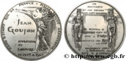MONUMENTS ET HISTOIRE Médaille, Jean Goujon sculpteur du Louvre, Exemplaire Editeur TTB+