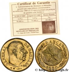 CINQUIÈME RÉPUBLIQUE Module de 20 francs