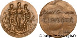 ART, PAINTING AND SCULPTURE Médaille, j’écris ton nom Liberté