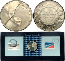 V REPUBLIC Carte médaille, Jour du Concorde