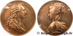 LOUIS XVI Louis XVI et Marie-Antoinette, refrappe moderne