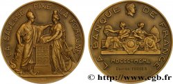 BANQUE DE FRANCE Médaille de récompense, La sagesse fixe la fortune