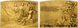 ART, PAINTING AND SCULPTURE Plaque, le repos de la Vierge