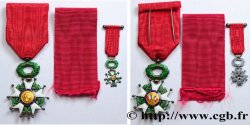 TROISIÈME RÉPUBLIQUE Légion d’Honneur - Chevalier avec sa miniature