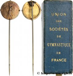 TERCERA REPUBLICA FRANCESA Médaille, Courage Patrie et Moralité