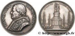 ITALIEN - KIRCHENSTAAT - PIE IX. Giovanni Maria Mastai Ferretti) Médaille, Monument aux morts de Mentana, médaille annuelle