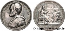 ITALIE - ÉTATS DU PAPE - LÉON XIII (Vincenzo Gioacchino Pecci) Médaille, Établissement de la préfecture apostolique de l Inde