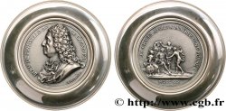 LOUIS XV DIT LE BIEN AIMÉ Médaille, Les Grâces et Apollon, Bernard de Fontenelle