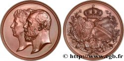 GERMANY - PRUSSIA Médaille, Noces d’argent du Prince Albert de Prusse et de Marie de Saxe-Altenburg