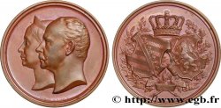 ALEMANIA Médaille, Noces d’or de Carl Alexander Sachsen-Weimar-Eisenach et la Princesse Sophie d’Orange-Nassau