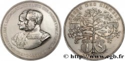 ALLEMAGNE Médaille, Noces d’argent de Maximilien et Caroline de Lutz