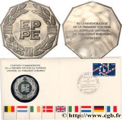 V REPUBLIC Médaille enveloppe, Première élection au suffrage universel du parlement européen