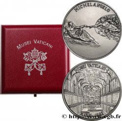 VATICAN AND PAPAL STATES Médaille, Michel Ange et le Musée du Vatican