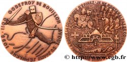 PERSONNAGES CÉLÈBRES Médaille, Godefroy de Bouillon, avoué du Saint Sépulcre
