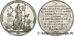 DEUXIÈME RÉPUBLIQUE Médaille, Commémoration des efforts éclatants