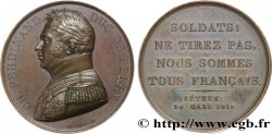 LOUIS XVIII Médaille, Paroles du duc de Berry