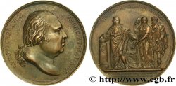 LOUIS XVIII Médaille, Refus de Varsovie